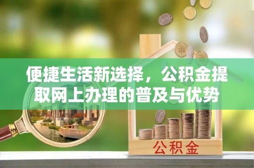 宜昌便捷生活新选择，公积金提取网上办理的普及与优势
